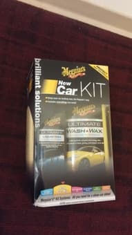Brand new Meguair's New Car Kit-Wash,Wax,Tire Gel,Mitt,Towel - all for $15 1