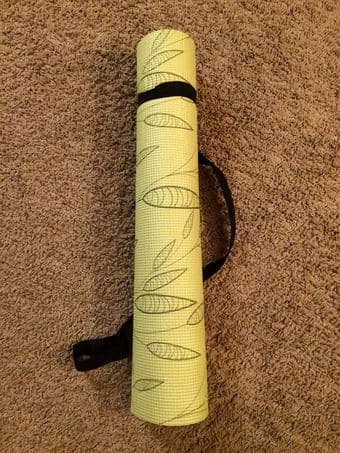 Moving Sale-Brand New Yoga Mat-$15 Iron-$10 Clay Pot-$5 Ice Mold-$3 1