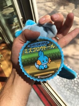 Brand NEW Pokémon center original plush doll MUDKIP 3