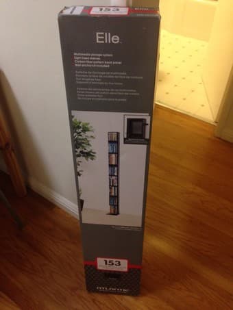 CD rack / DVD rack / Multimedia rack ($20) 1