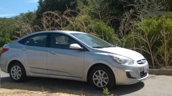 2013 Hyundai Accent (Silver), 30K Miles, 32 MPG - $10,800 1