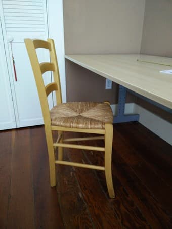 Ikea Large desk + chair - $60 3