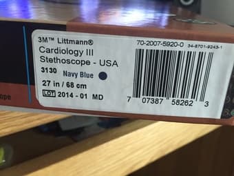 BRAND NEW 3M Littman Cardiology III Stethoscope 2