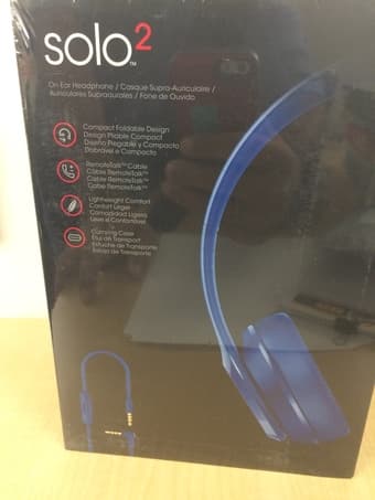 Beats solo2 - blue headphones $149 OBO. 2
