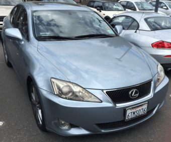 2007 Lexus IS 250 RWD Blue $12,500 1