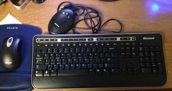 Miscrosoft Wireless Keyboard and Mouse-- $20!!! 1