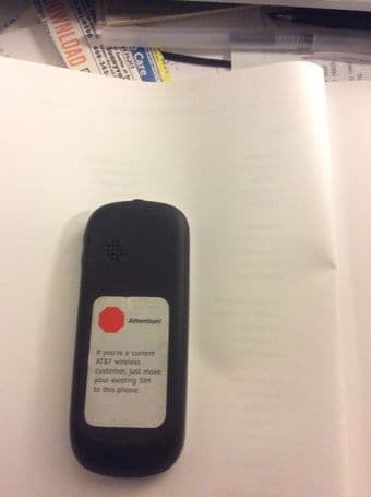 A small non-smart AT&T cellphone for sale-$7 2
