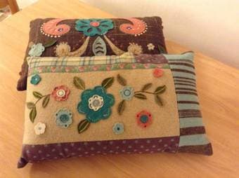 Decorative Pillows (barely used) - $10 for both 1