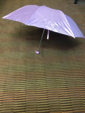 Prepare an umbrella for winter raining. Umberlla for sale-$3 1