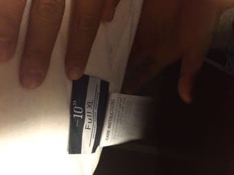 Moving sale-Lucid 10-inch Full-XL Memory Foam Mattres 2