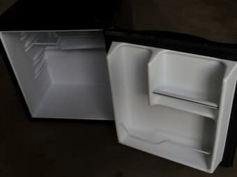 $50 Compact Fridge - Haier 1.7 Cu. Ft. - Black 2