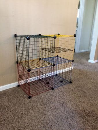 Xing's Moving Sale-Storage Cubes/Shelf/Rack-$20 3