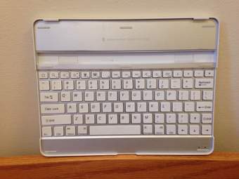 SANOXY Aluminum Apple iPad2 Mobile Bluetooth Wireless Keyboard Case 1