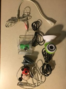 car charger, headsets, web cams and epilator 3