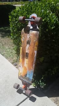 Gently Used Dusters Longboard For Sale 2