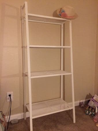 Final Sale-Standing Fan/Shelves/Laundry Basket 3