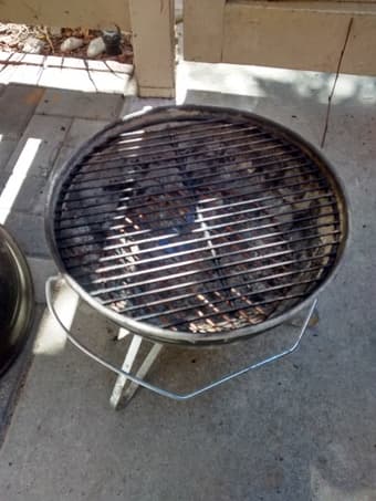 Charcoal grill small for $10 3