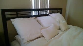 Crate and Barrel Bed Frame 2