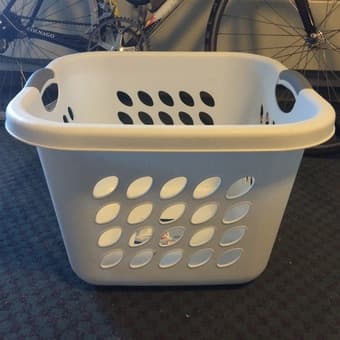 dish holder $5  clothes basket $5 or $8 for two 2