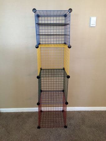 Storage Cubes/Shelf/Rack-$15 1