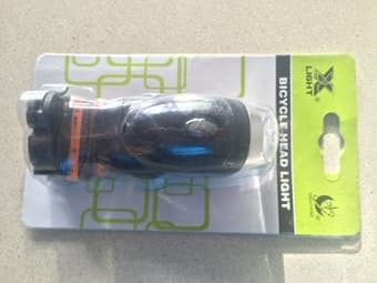 Brand-new bicycle headlight—$15 1