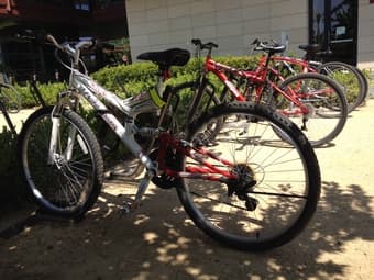 bike + helmet + Ulock + light for 110$ 2