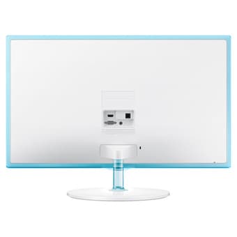 Samsung Simple LED 27" Monitor White w/ blue finish S27D360 --$220 2