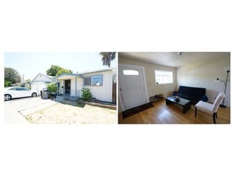 1 private bedroom in a 2 bedroom, 1 bathroom house in Mountaiview 1