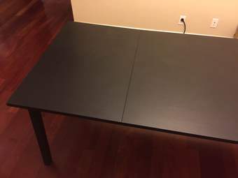 Like New Ikea Extendable Dining Table - $80 2