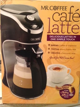 Mr Coffee Latte Maker $60 OBO 2
