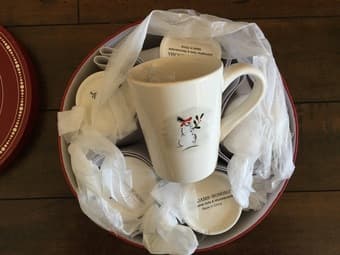Williams Sonoma Snowman Mugs 2