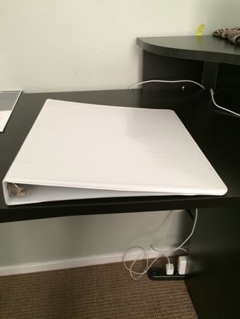 Binders ($3) and dividers ($1) for sale! 3