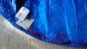 Marmot Trestles sleeping bag 15F women's for $45 1