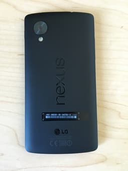 Nexus 5;excellent condition, brand new charger, original bumper - $160 2
