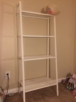 *moving sale* White shelf, good condition -$15 1