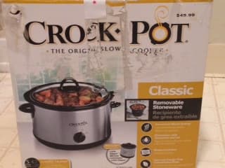 Crockpot slow cooker $15 1
