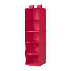 Ikea red hanging storage organizer - $3 only 1