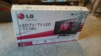 LG 32-Inch LED TV - $150 1