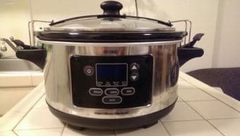 Hamilton Beach Programmable Slow Cooker 6-Quart ( almost new ) 30$ 1