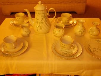 German porcelain coffee set 1
