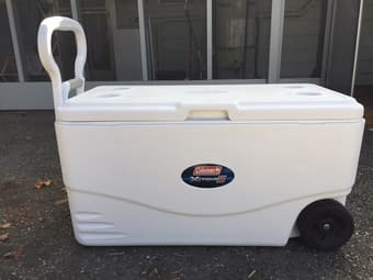 100 Quart Wheeled Cooler $50 2