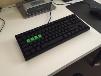 Cherry MX Blue 87-Key Mechanical Keyboard - $90 2