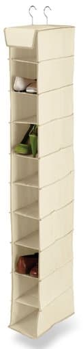 10-Pocket Hanging Shoe Organizer, $3 1