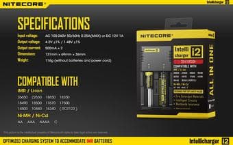 Battery charger - Li-ion, Ni-MH and Ni-Cd - AA, AAA, C, & Li-ion sizes 1