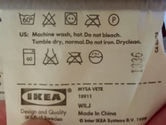 Down Comforter, queen size, IKEA, with Duvet Cover Set-- $50 3