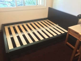 Ikea Malm Full size bed frame — $100 2