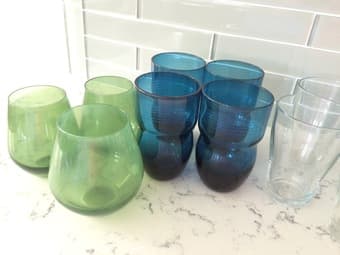 drinking glasses 2