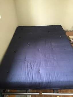 Great futon with mattress (with springs!) - $100 2