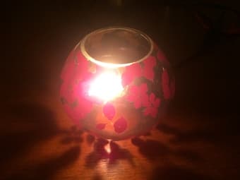 Small Purple Lamp - $5 2