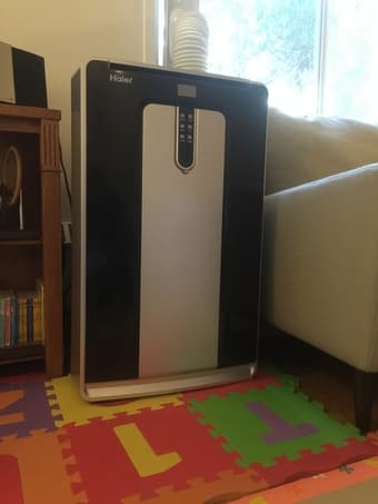 Haier portable air conditioner 14000BTU($200) 1